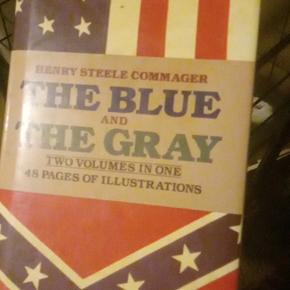 Henry Steele Commager book "The Blue and The Gray  2 volumes in one 48 pages